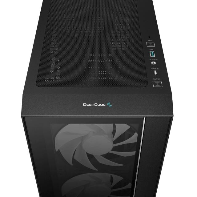 Кутия DeepCool MATREXX 55 V4 C, Middle Tower, 1 x USB 3.1 Type-C, 1 x USB 3.0, ATX, mATX, Mini-ITX