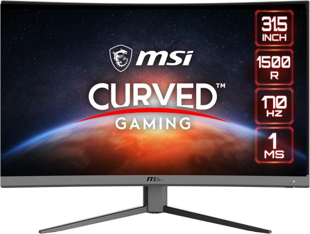 Монитор MSI G32CQ4 E2, 31.5" (80.01cm) VA панел, 170Hz, WQHD, 1ms, 250cd/m2, HDMI, DP