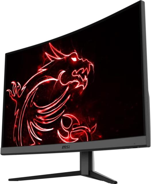 Монитор MSI G32C4 E2 (9S6-3DA61T-023), 31.5" (80.01cm) Curved VA панел, 170Hz, Full HD, 1ms, 250cd/m2, HDMI, DP