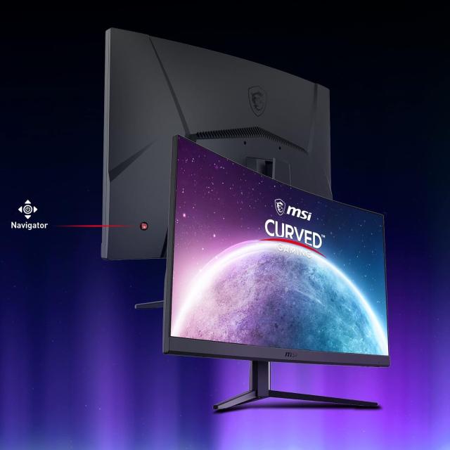 Монитор MSI G32C4 E2 (9S6-3DA61T-023), 31.5" (80.01cm) Curved VA панел, 170Hz, Full HD, 1ms, 250cd/m2, HDMI, DP