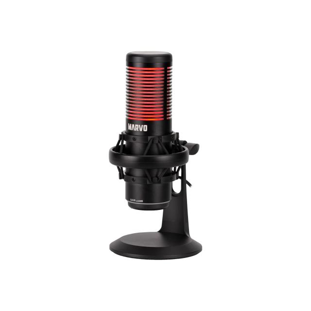 Микрофон Marvo MIC-07 Blast 60 RGB Black , USB