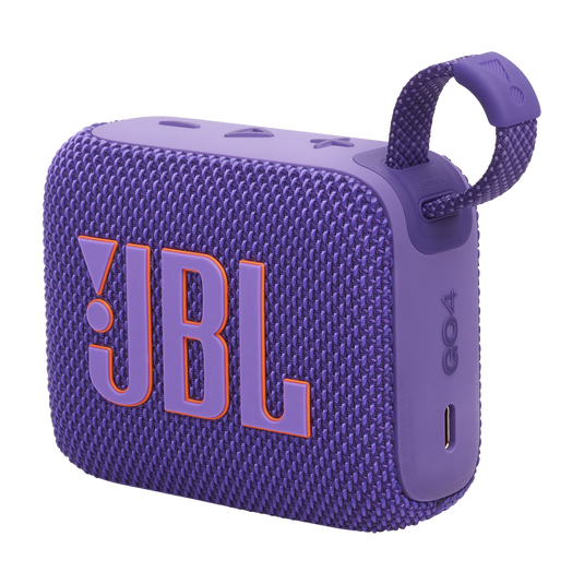 Тонколона JBL Go 4 Purple, 1.0, 4.2W, Bluetooth, IP67 водоустойчивост