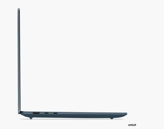 Лаптоп Lenovo Yoga Pro 7 14AHP9, AMD Ryzen 7 8845HS 8C (3.8/5.1GHz, 16MB Cache), 14.5" (36.83cm) WQXGA 90Hz IPS Anti-Glare Display, NVIDIA GF RTX 3050 6GB, 16GB LPDDR5X, 1TB SSD NVMe, HDMI, 1x USB4, 1x USB 3.2 Gen 2 Type-C, Free DOS