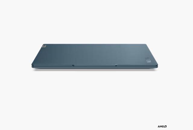 Лаптоп Lenovo Yoga Pro 7 14AHP9, AMD Ryzen 7 8845HS 8C (3.8/5.1GHz, 16MB Cache), 14.5" (36.83cm) WQXGA 90Hz IPS Anti-Glare Display, NVIDIA GF RTX 3050 6GB, 16GB LPDDR5X, 1TB SSD NVMe, HDMI, 1x USB4, 1x USB 3.2 Gen 2 Type-C, Free DOS