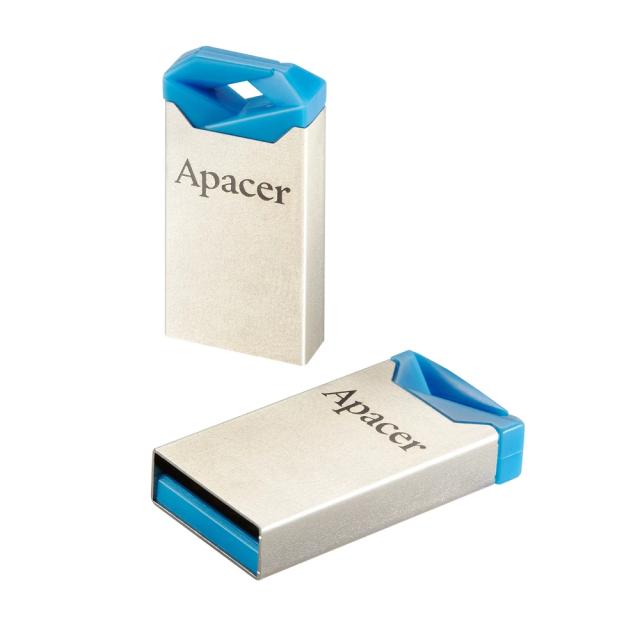 Памет Apacer 64GB USB DRIVES UFD AH111, USB 2.0, Blue