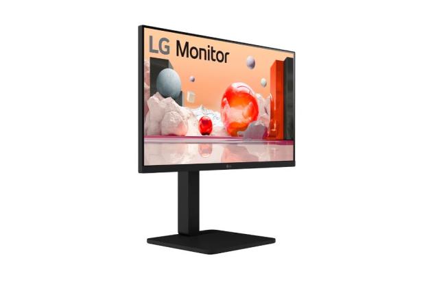 Монитор LG 24BA550-B, 23.8" (60.45cm) IPS панел, 100Hz, Full HD, 5ms, 250cd/m2, HDMI, DP, USB Hub