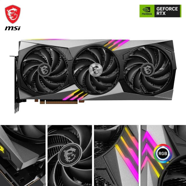 Видео карта MSI GeForce RTX4080 SUPER 16G GAMING X TRIO, 16GB GDDR6X, 256-bit, HDMI, 3x DP