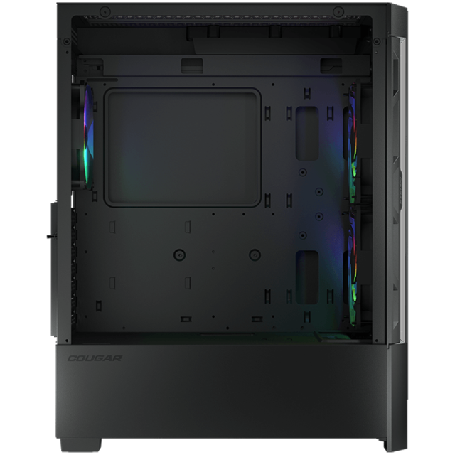 Кутия COUGAR Duoface RGB Black, Mid Tower, 2 x USB 3.0, 1 x USB 2.0, ATX Extended/ATX/Micro ATX/Mini-ITX/SSI CEB 