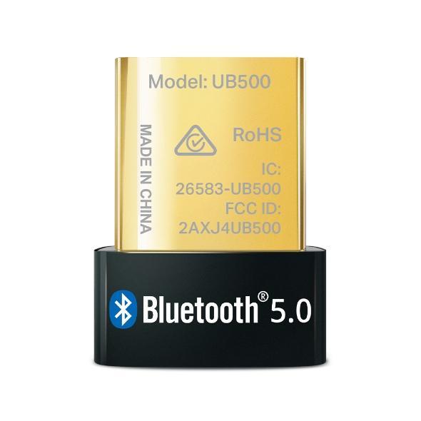 Адаптер TP-Link UB500, Bluetooth 5.0, USB, черен