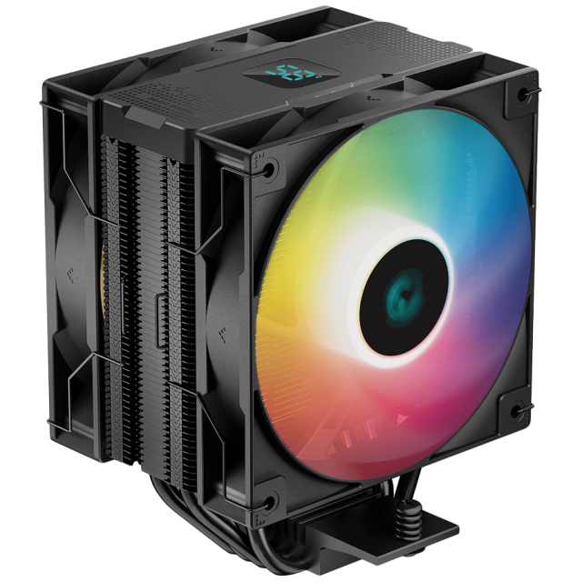 Охладител за процесор DeepCool AG400 DIGITAL PLUS, TDP 240W, Intel LGA1700/1200/1151/1150/1155, AM5/AM4, 4 Pin PWM