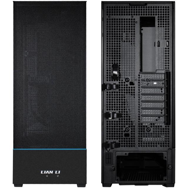 Кутия Lian-Li SUP01X BLACK Mid-Tower, 2x USB 3.0, 1x USB 3.1 TYPE-C, Tempered Glass, ATX/M-ATX/ITX, Черна