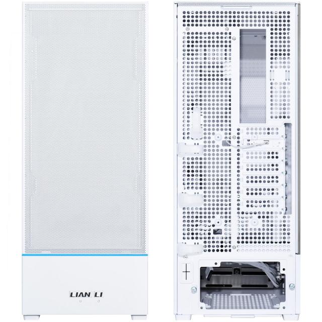 Кутия Lian-Li SUP01X White Mid-Tower, 2x USB 3.0, 1x USB 3.1 TYPE-C, Tempered Glass, ATX/M-ATX/ITX, Бяло