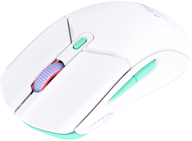 Геймърска мишка HyperX Pulsefire Haste 2 Core White, Wireless / Bluetooth, HyperX Core Sensor, 12 000 DPI