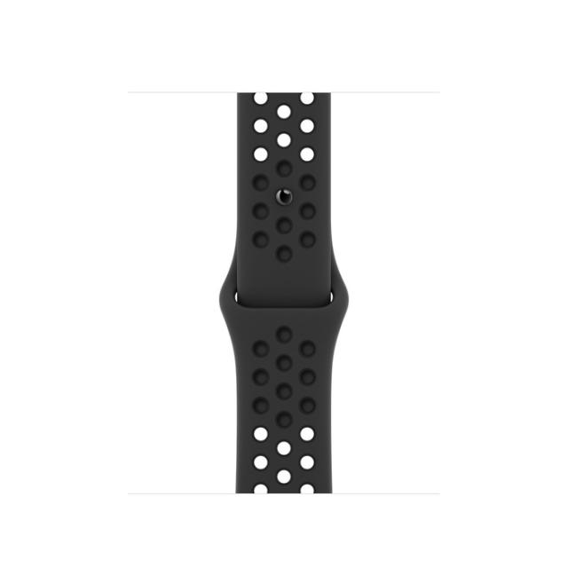 Часовник Apple Watch Nike SE (v2) GPS, 40mm Space Grey Aluminium Case with Anthracite/Black Nike Sport Band - Regular