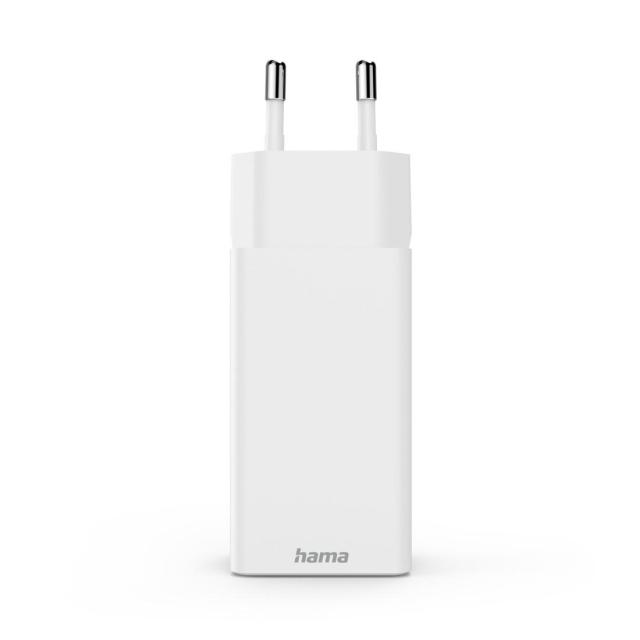 HAMA Бързо мини зарядно, 1x USB-A, 2x USB-C, 65W