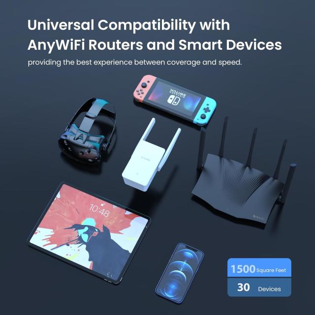 Рутер Tenda RX12 Pro, 3000Mbps, 2.4GHz (574Mbps) / 5GHz (2402Mbps), Wireless AX (6), 3x 10/100/1000Mbps LAN, 1x 10/100/1000Mbps WAN