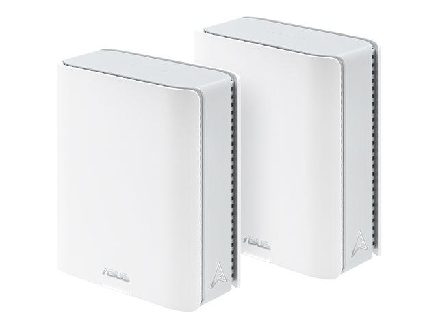 Рутер ASUS ZenWiFi BT10 Tri-band WiFi 7 Mesh (W-2-PK), LAN: 1x10/100/1000Base-T Gigabit, WAN/LAN: 1x10/100Base-TX, WAN/LAN: 1x10/100/1000Base-T Gigabit, 1 x USB 3.0