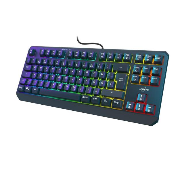 Геймърска клавиатура Hama uRage Exodus 220 TKL RGB, Мембранна, USB