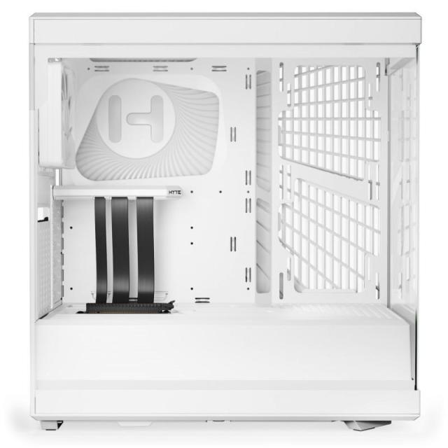 Кутия HYTE Y40 Tempered Glass White, Mid-Tower, 2x USB 3.2 Gen 2, 1 x USB-C, ATX, Micro ATX, Mini ITX