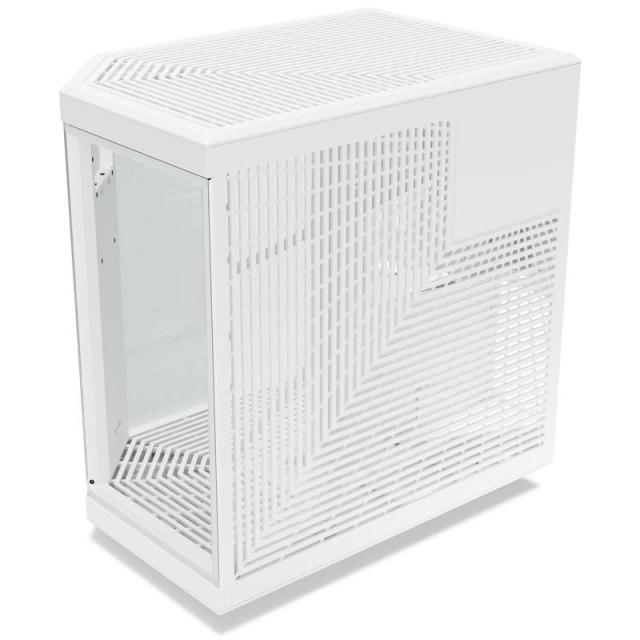 Кутия HYTE Y70 Tempered Glass White, Middle Tower, 1x USB-C 3.2 Gen2, 2x USB-A 3.2 Gen1, E-ATX, ATX, Micro ATX, Mini ITX