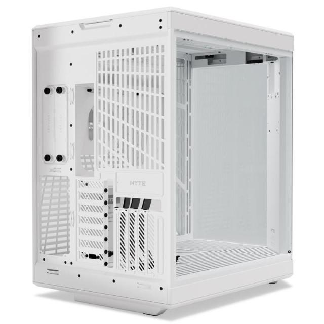 Кутия HYTE Y70 Tempered Glass White, Middle Tower, 1x USB-C 3.2 Gen2, 2x USB-A 3.2 Gen1, E-ATX, ATX, Micro ATX, Mini ITX