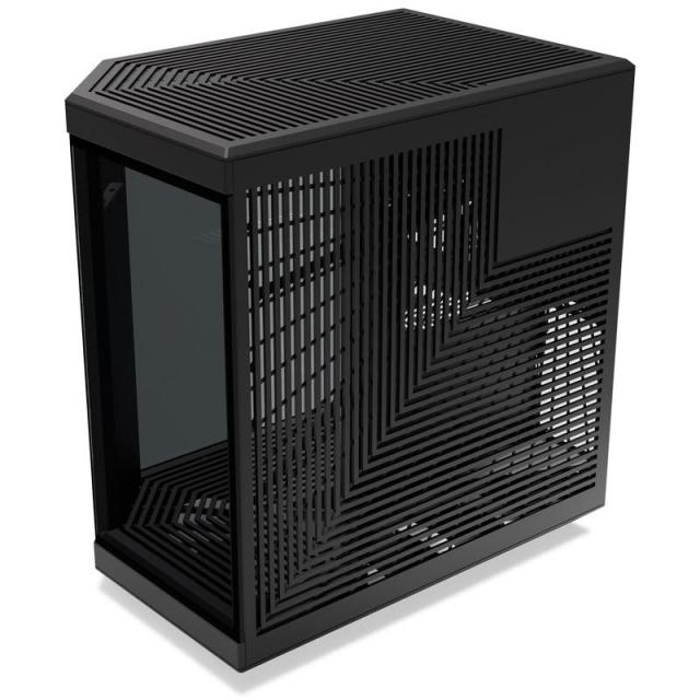 Кутия HYTE Y70 Tempered Glass Black, Middle Tower, 1x USB-C 3.2 Gen2, 2x USB-A 3.2 Gen1, E-ATX, ATX, Micro ATX, Mini ITX