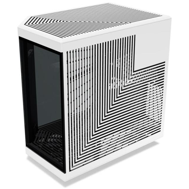 Кутия HYTE Y70 Tempered Glass Black/White, Middle Tower, 1x USB-C 3.2 Gen2, 2x USB-A 3.2 Gen1,  E-ATX, ATX, Micro ATX, Mini ITX