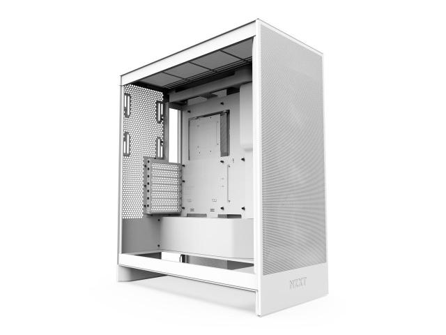 Кутия NZXT H7 Flow 2024 Edition White, Middle Tower, 2x USB-A, 1 x USB-C, E-ATX, ATX, Micro ATX, Mini ITX