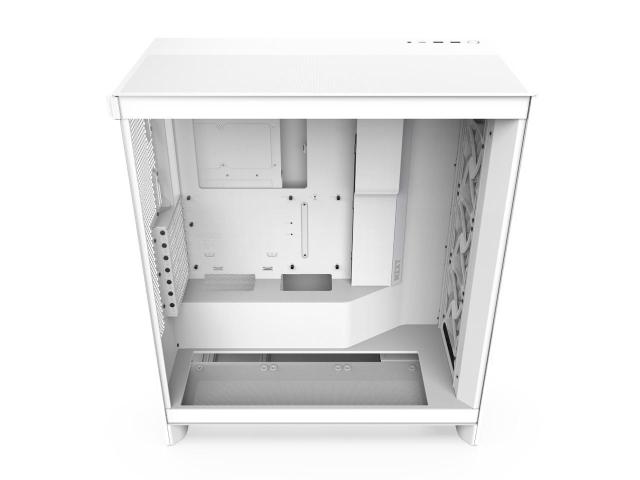 Кутия NZXT H7 Flow 2024 Edition White, Middle Tower, 2x USB-A, 1 x USB-C, E-ATX, ATX, Micro ATX, Mini ITX