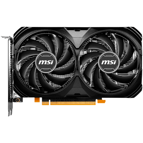 Видео карта MSI Nvidia GeForce RTX4060 VENTUS 2X BLACK 8GB GDDR6, 128-bit, HDMI, 3xDP