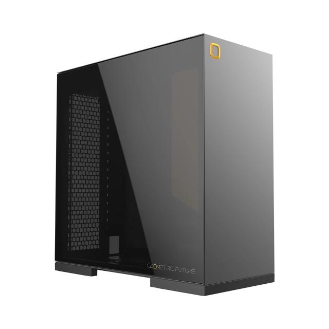 Кутия Geometric Future Model 8 Lohan Black, Middle Tower, 1x USB 3.1 Type-C, 2x USB 3.0, Mini-ITX/mATX/ATX/EATX