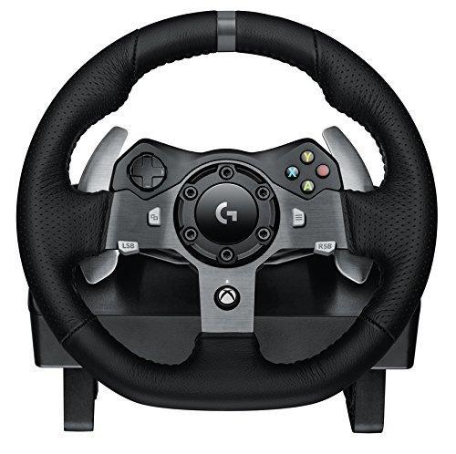 Комплект Волан с педали Logitech Driving Force G920 + геймърски слушалки Astro A10 за Xbox One, Xbox Series X, PC, Черни