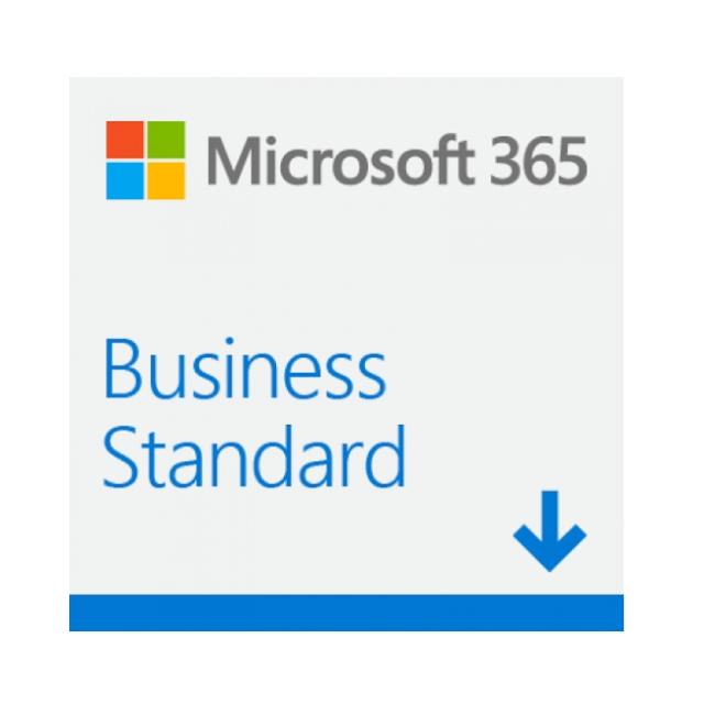 Програмен продукт Microsoft 365 Bus Standard Retail English EuroZone Subscr 1YR Medialess P8