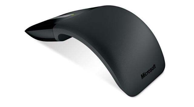 Мишка Microsoft Arc Touch Mouse, Wireless, BlueTrack, черен