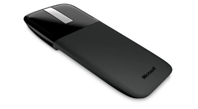 Мишка Microsoft Arc Touch Mouse, Wireless, BlueTrack, черен