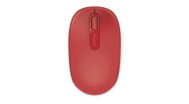 Мишка Microsoft Wireless Mobile Mouse 1850 USB Flame Red V2