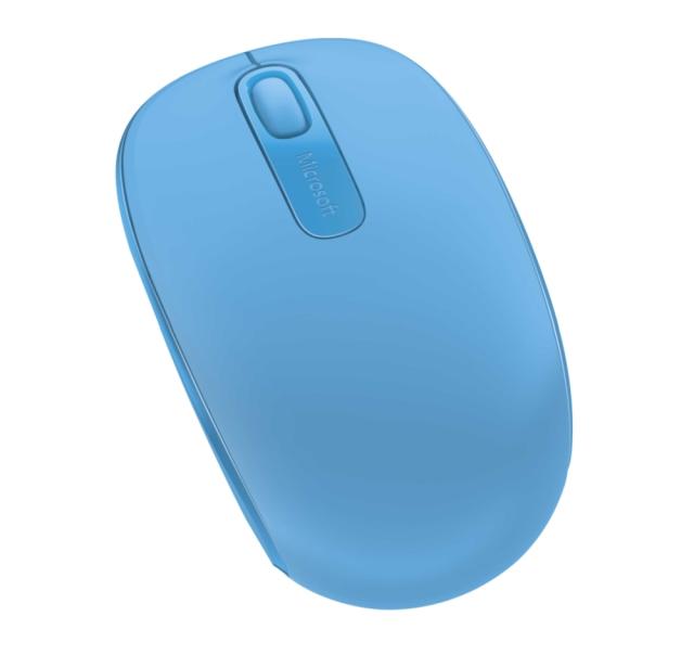 Мишка Microsoft Wireless Mobile Mouse 1850 USB CyanBlue