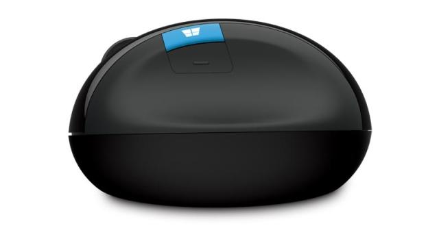 Мишка Microsoft Sculpt Ergonomic, оптична (1000 dpi), Wireless, four-way скрол, черна
