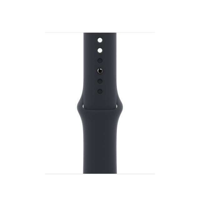 Часовник Apple Watch SE (v2) GPS, 40mm Space Grey Aluminium Case with Midnight Sport Band - Regular