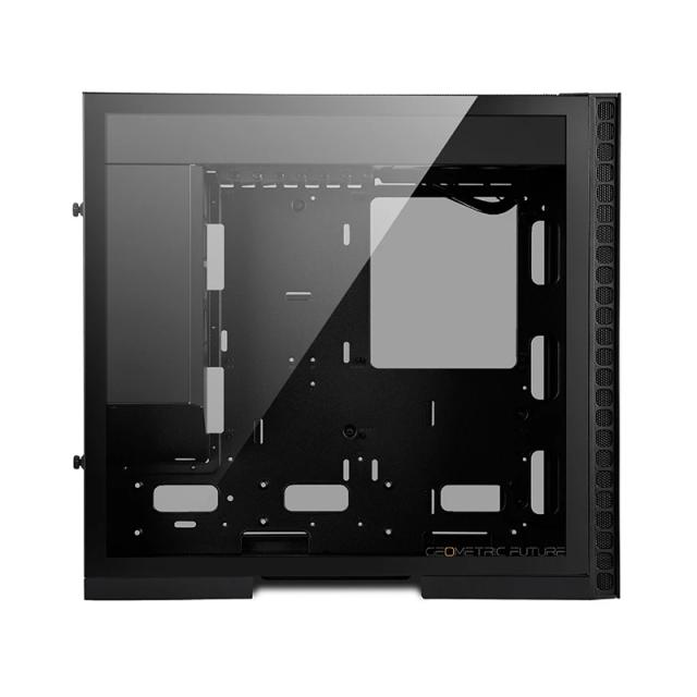 Кутия Geometric Future Model 6 Cezanne Black, Middle Tower, 2x USB 3.0, Mini-ITX/mATX/ATX/EATX