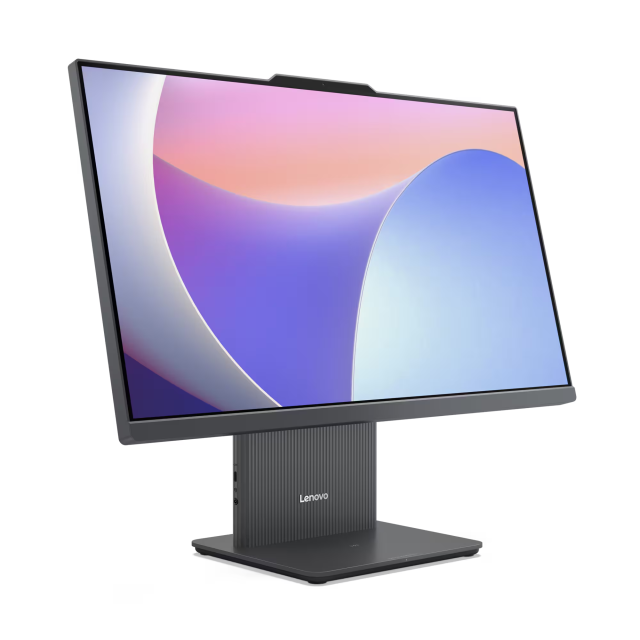 Компютър Lenovo IdeaCentre AIO 24IRH9, Intel Core i5 13420H 8C (3.4/4.6GHz, 12MB Cache), 23.8" (60.45 cm) Full HD Anti-glare, 250nits, 100Hz, 16GB DDR5, 512GB SSD, Free DOS, Black