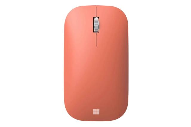 Мишка Microsoft Modern Mobile Mouse Peach, оптична, Bluetooth, оранжева