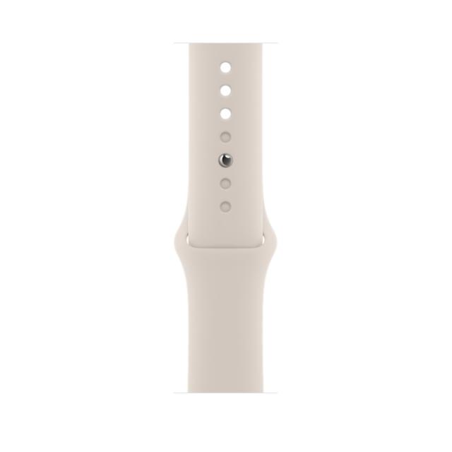 Часовник Apple Watch SE (v2) GPS, 44mm Gold Aluminium Case with Starlight Sport Band - Regular
