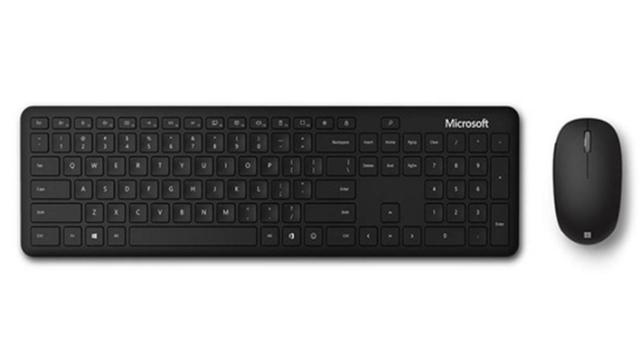 Комплект клавиатура и мишка Microsoft Bluetooth Desktop for Business Black, черни
