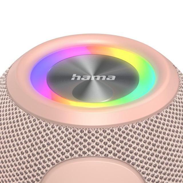 Тонколона HAMA "Ball Shape Speaker", Bluetooth, 5W, 5 светлинни режима