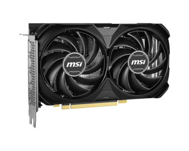 Видео карта MSI Nvidia GeForce RTX4060TI VENTUS 2X BLACK 8G E1, 8GB GDDR6, 128-bit, HDMI, 3xDP