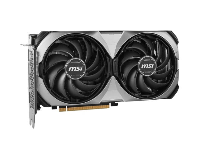 Видео карта MSI Nvidia GeForce RTX4070 VENTUS 2X E1, 12GB GDDR6X OC, 192-bit, HDMI, 3xDP