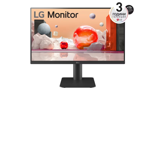 Монитор LG 27MS550-B, 27" (68.58cm) IPS, Full HD, 100Hz, 5ms, 250cd/m2, HDMI