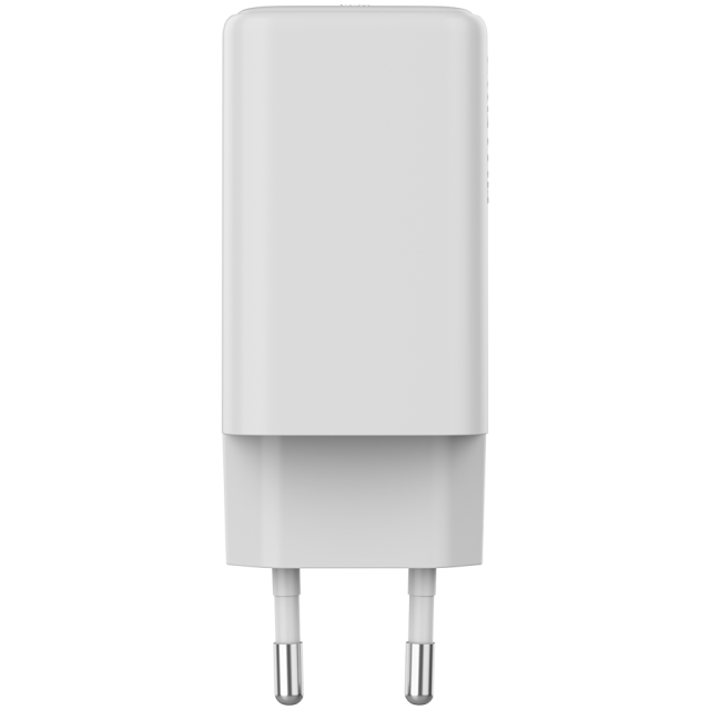 Зарядно CANYON CU65ACC GaN 2 x USB Type-C, 1 x Type-A, 65W, White