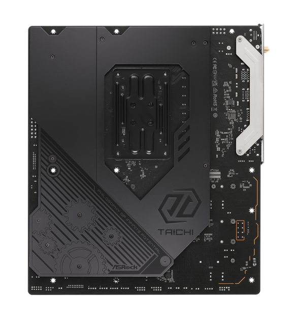 Дънна платка ASROCK X870E TAICHI Wi-Fi 7, AM5, 4xDDR5, PCIe 5.0, 3xM.2, 6xSATA, Type-C, HDMI, EATX